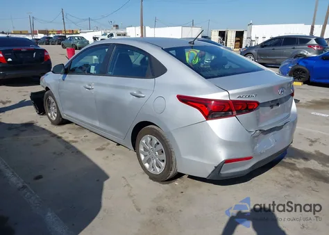 2021 Hyundai Accent Se из США, поврежденный, VIN 3KPC24A66ME149012